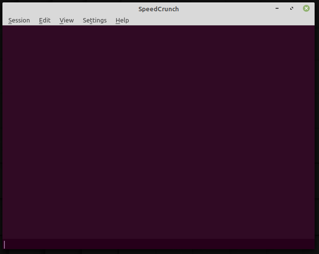 speedcrunch_tela_inicial
