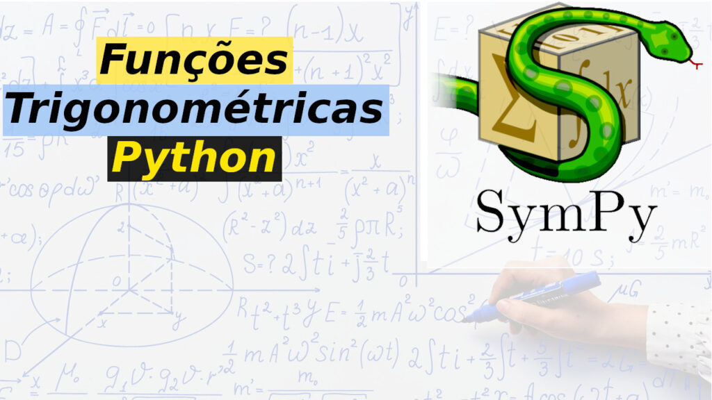 funções trigonométricas python sympy