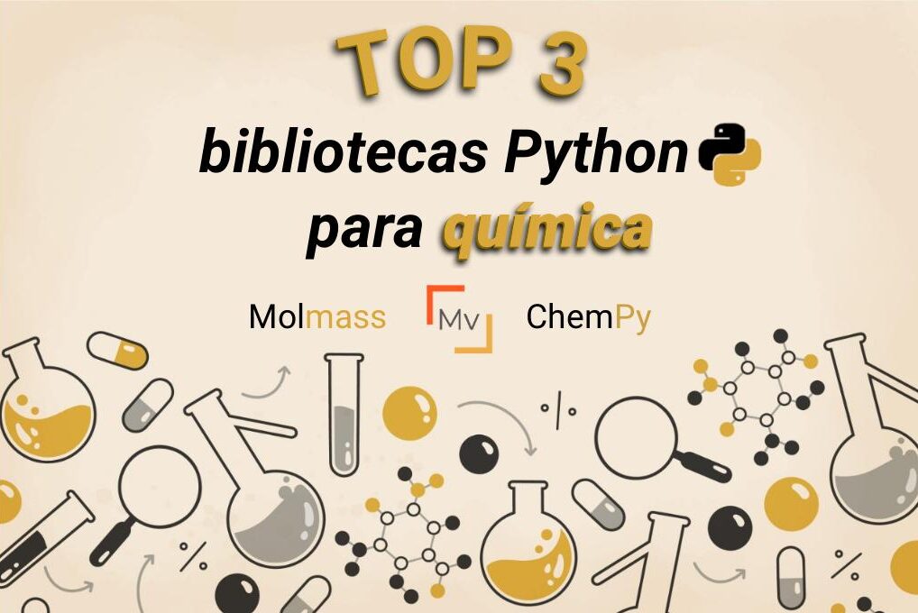 Top 3 bibliotecas químicas para Python